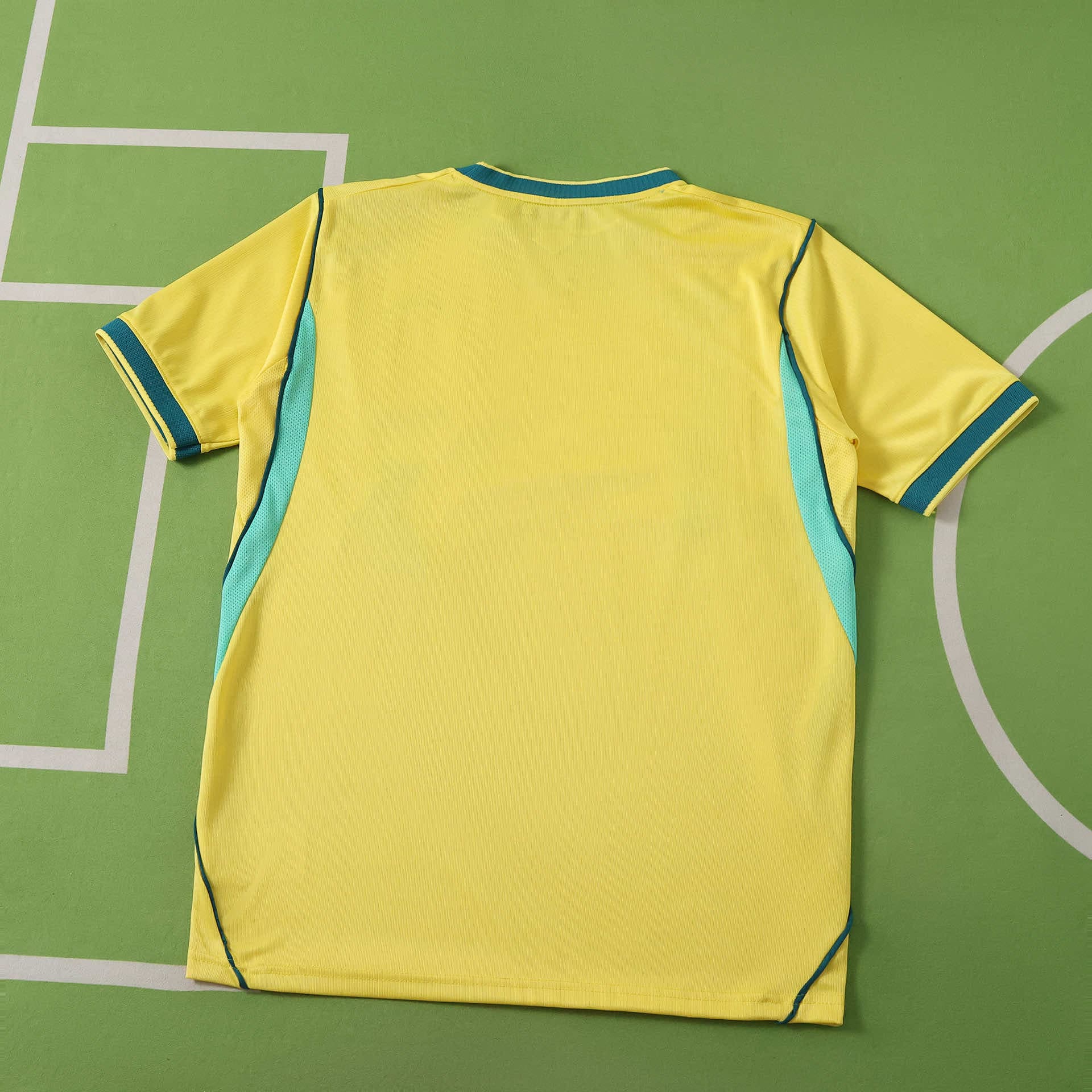 Brazil UNI BRASA Embroidered Jersey — Fan back view