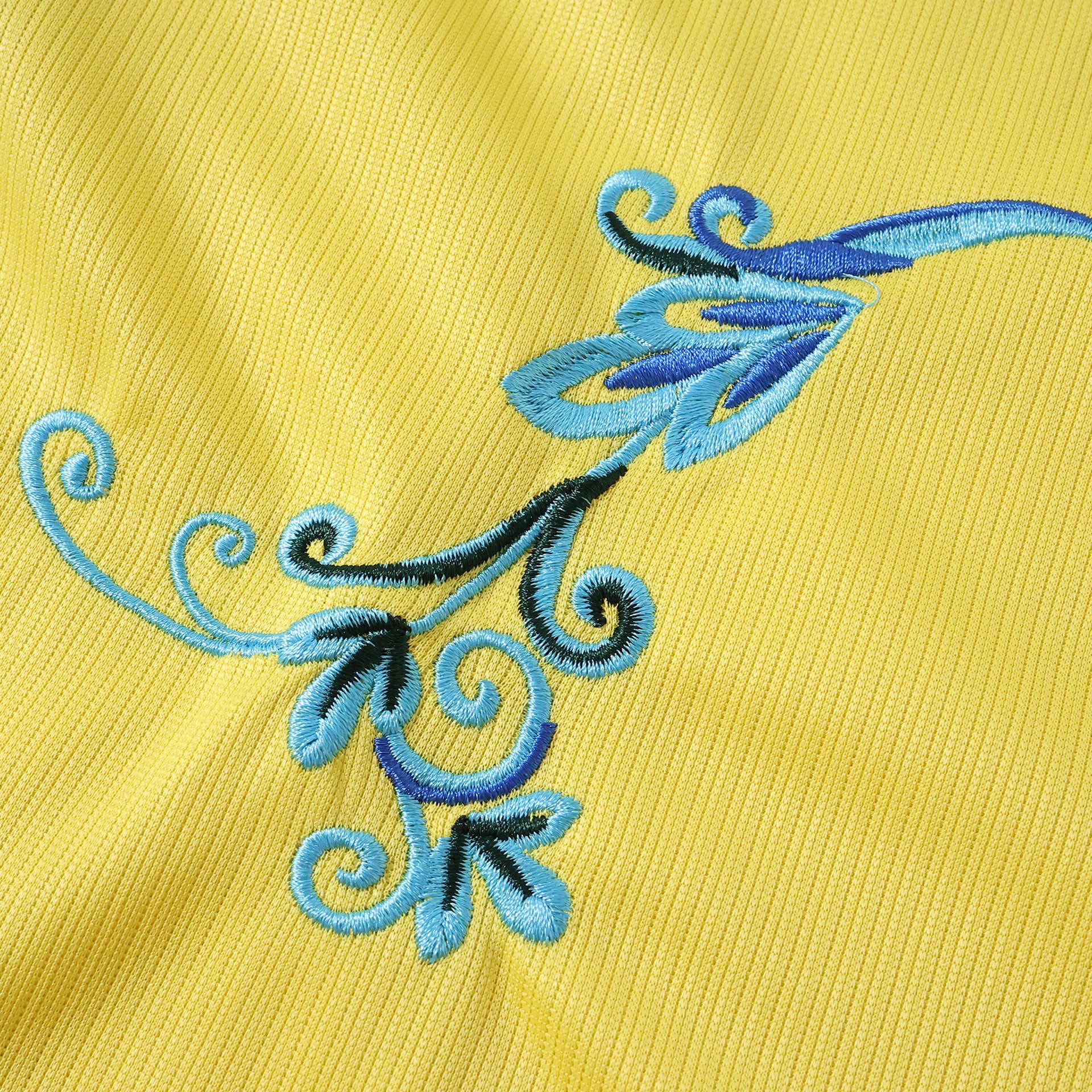 Brazil UNI BRASA Embroidered Jersey — Fan detail view