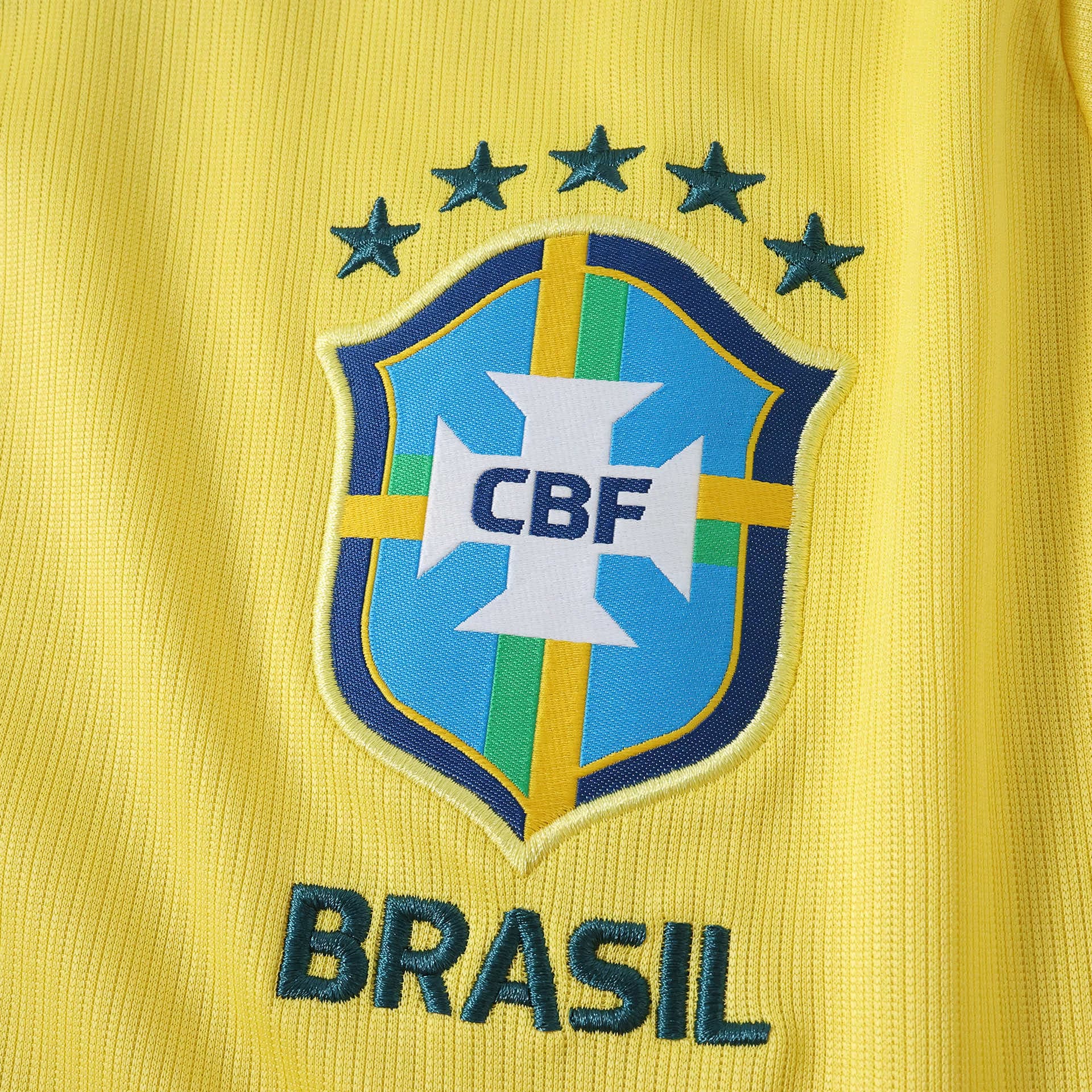 Brazil UNI BRASA Embroidered Jersey — Fan detail view
