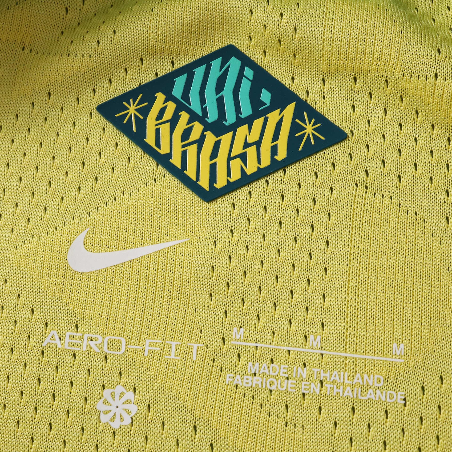Brazil UNI BRASA Embroidered Jersey — Player detail view