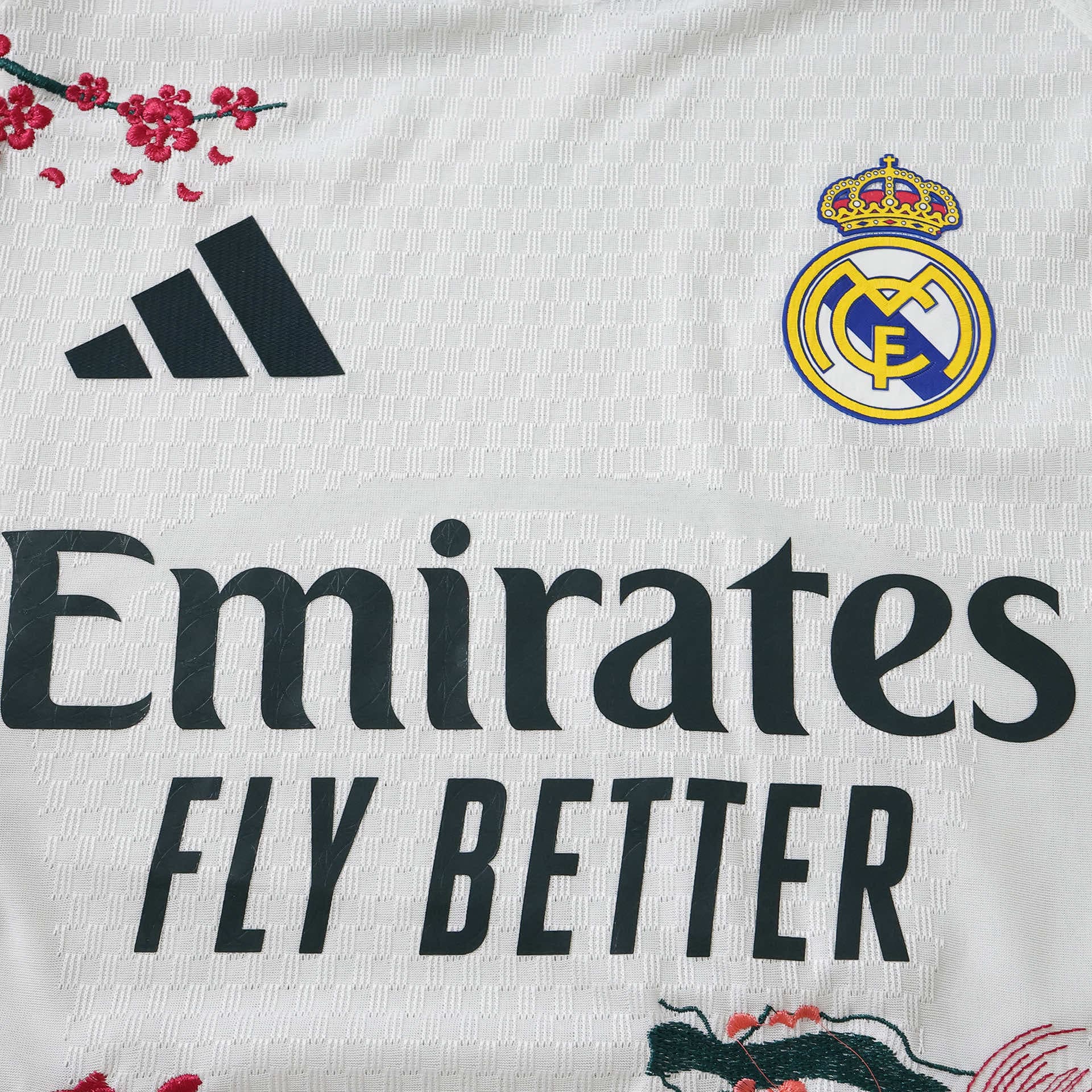 Real Madrid Embroidered Jersey — Player detail view