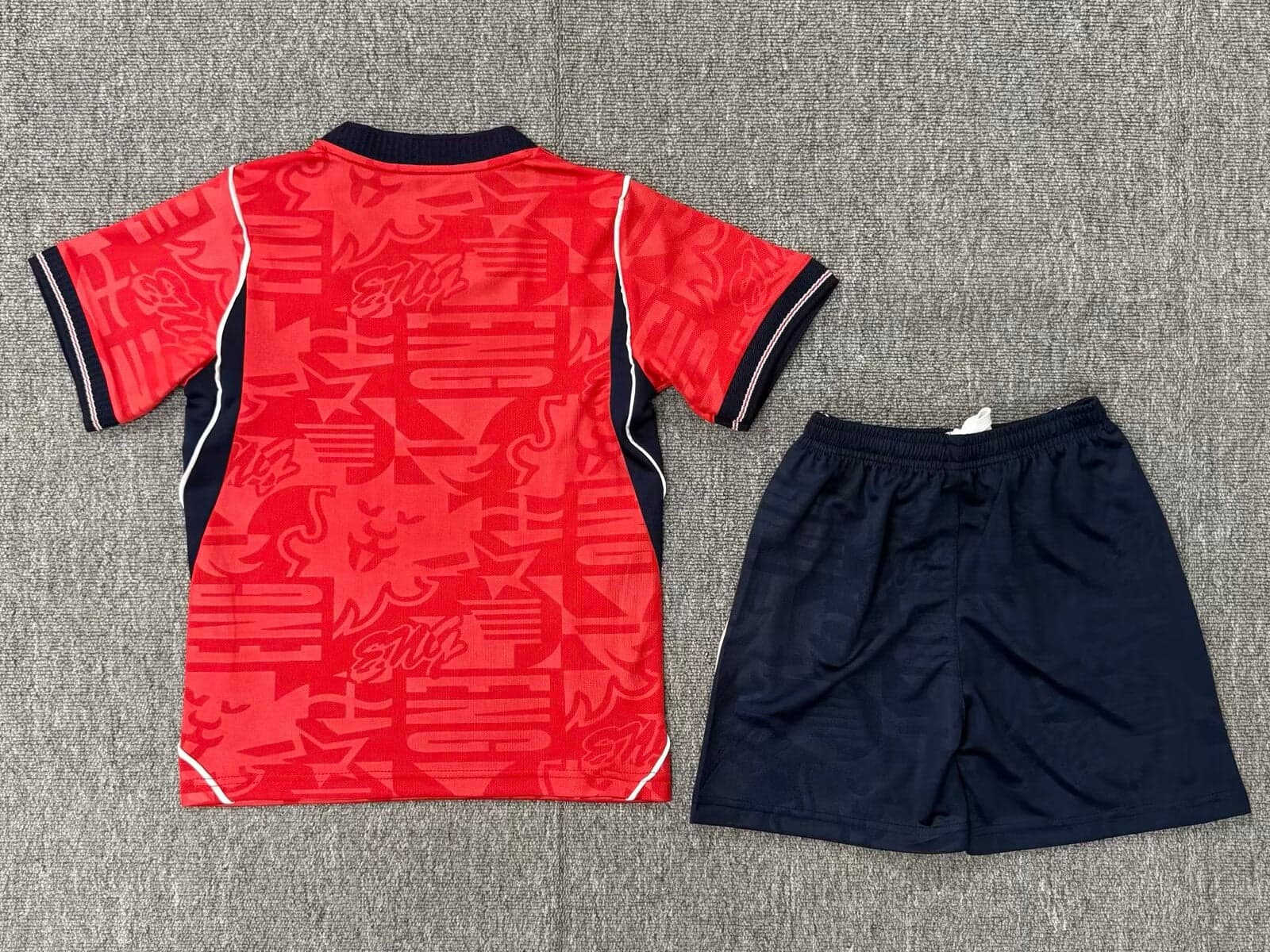 England Away World Cup 2026 Kids Kits back view
