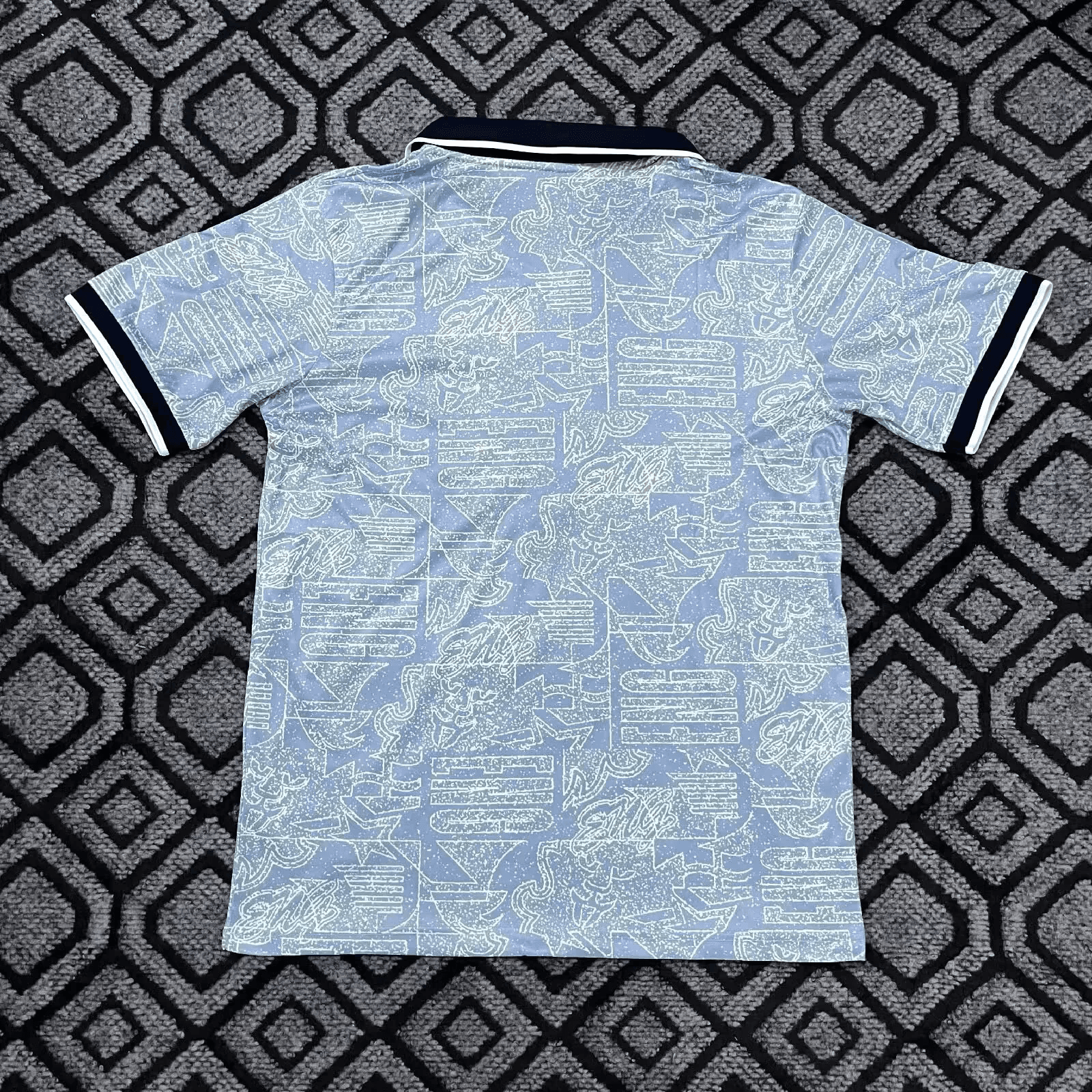 England Special Edition β "Sky Static" Graffiti Print back view