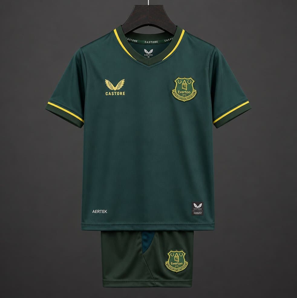 Everton Third Kids Kit 26/27 front view