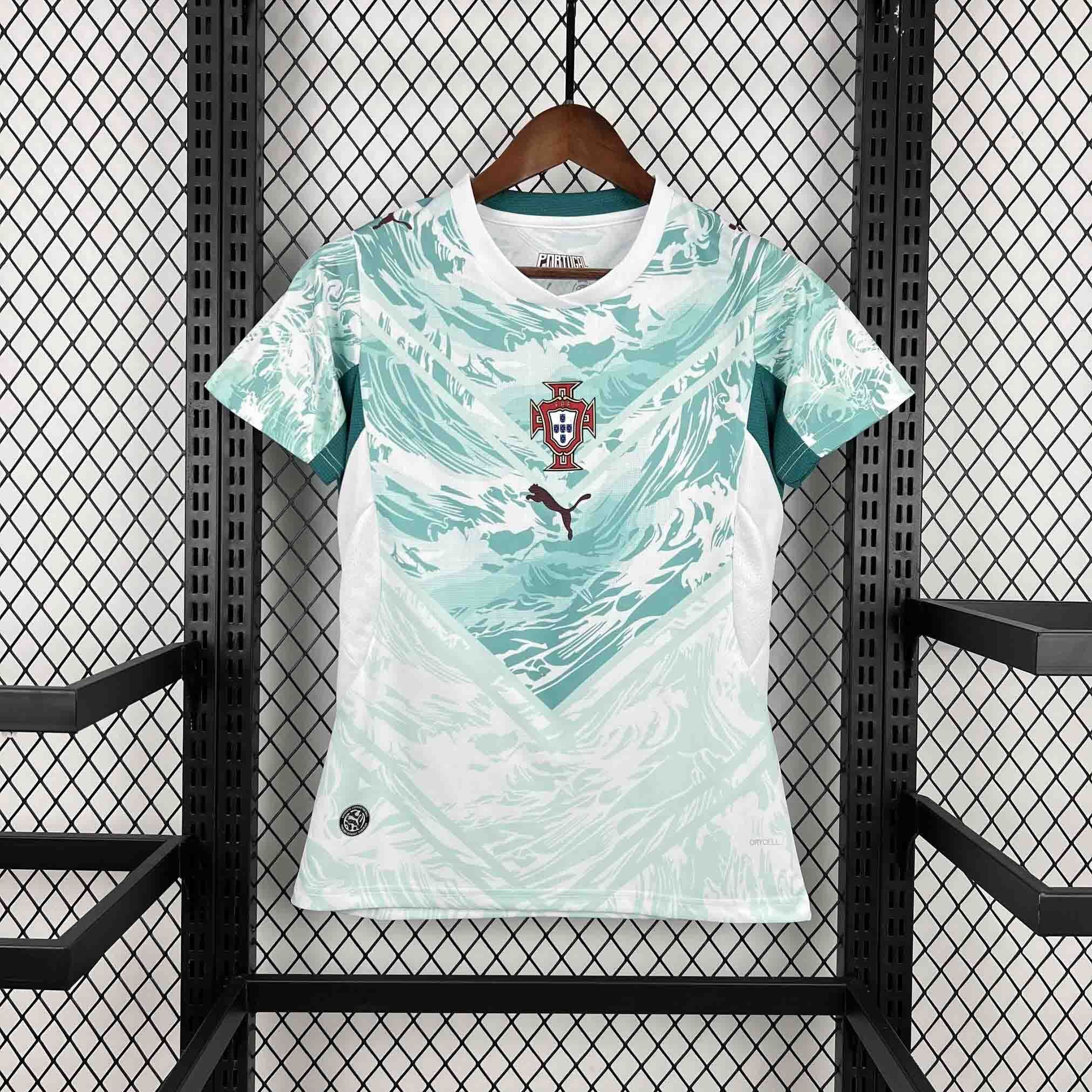 Portugal Away Women's Kit 2026 World Cup front view