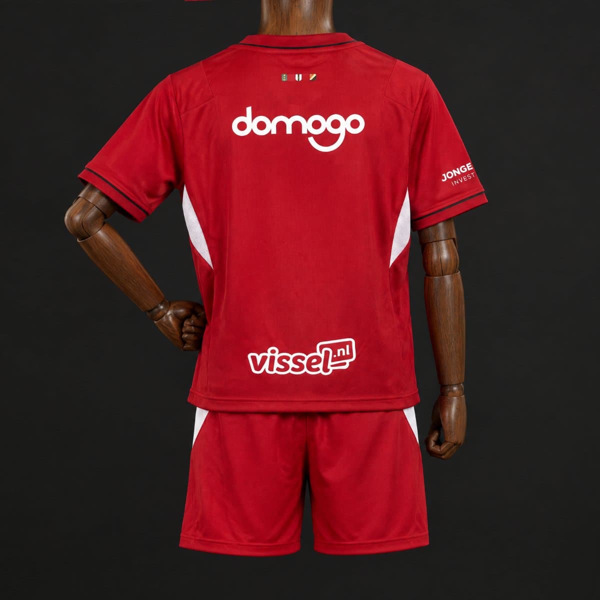 FC Utrecht Home Kids Kit 26/27 back view