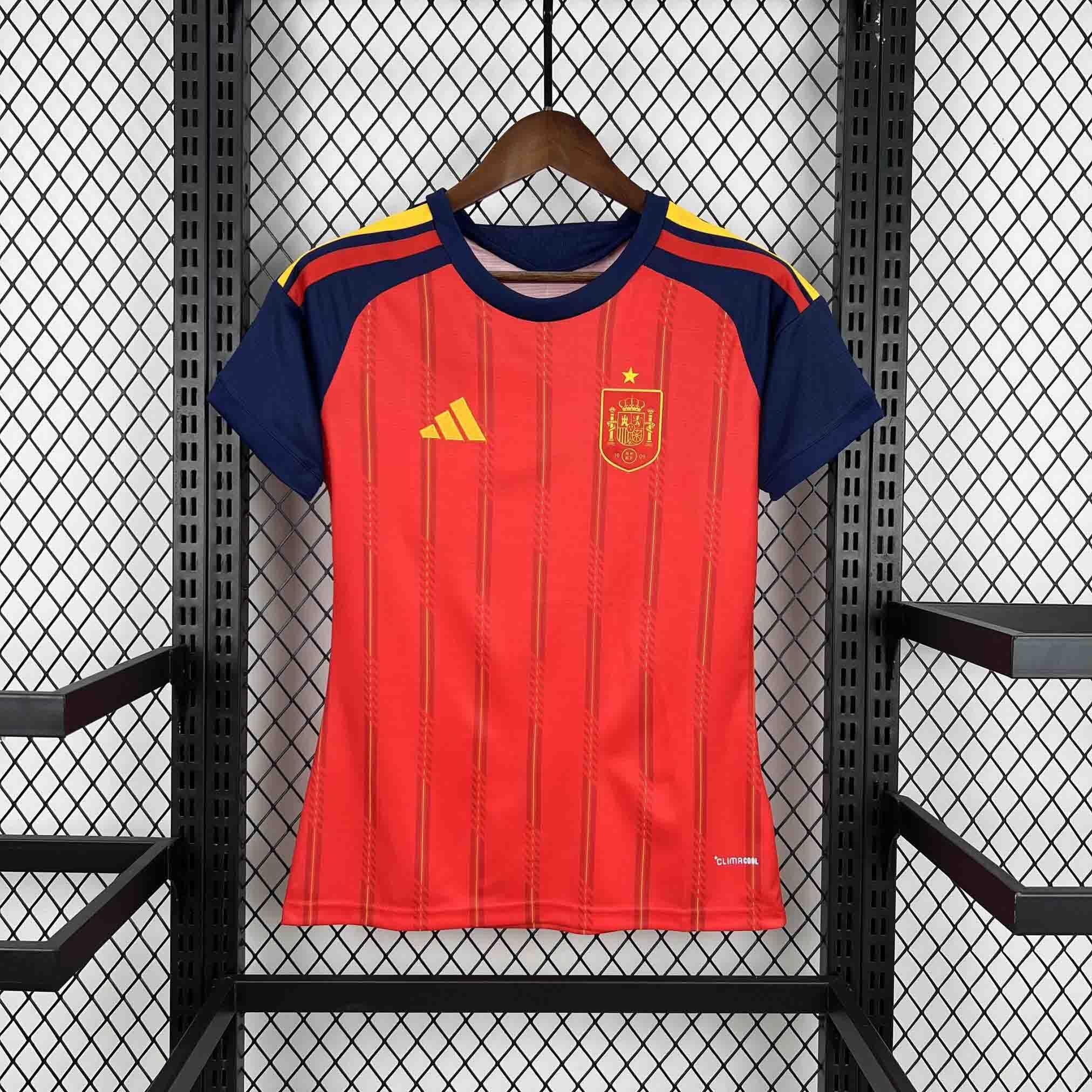 Spain Home Women's Kit 2026 World Cup front view