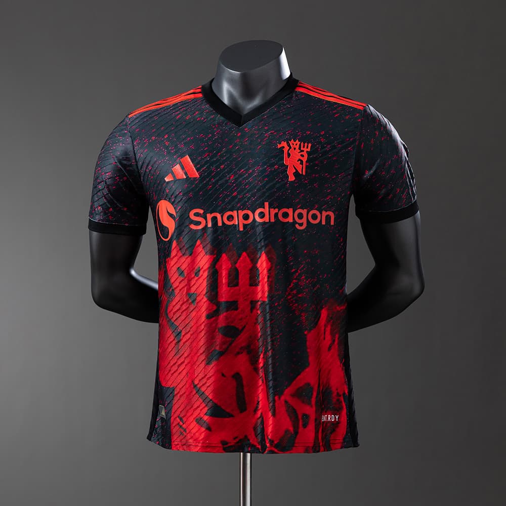 Manchester United "Crimson Devil" Special Edition Jersey front view