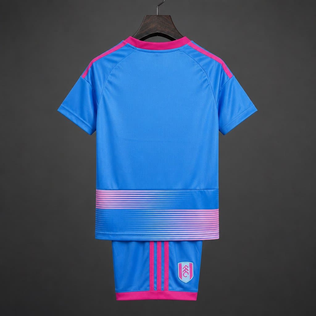 Fulham Third Kids Kit 26/27 back view