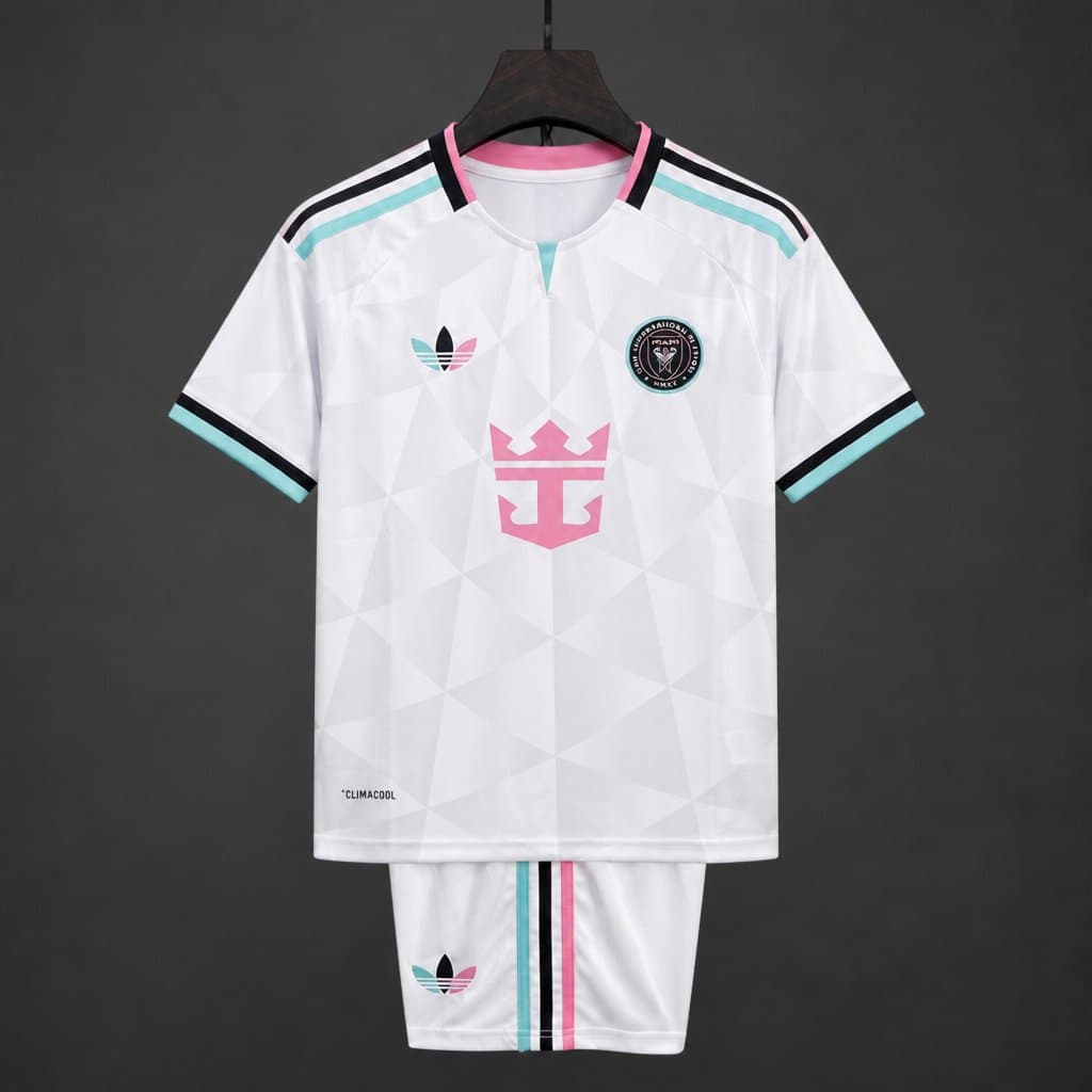 Inter Miami Third Kids Kit 2026 front view