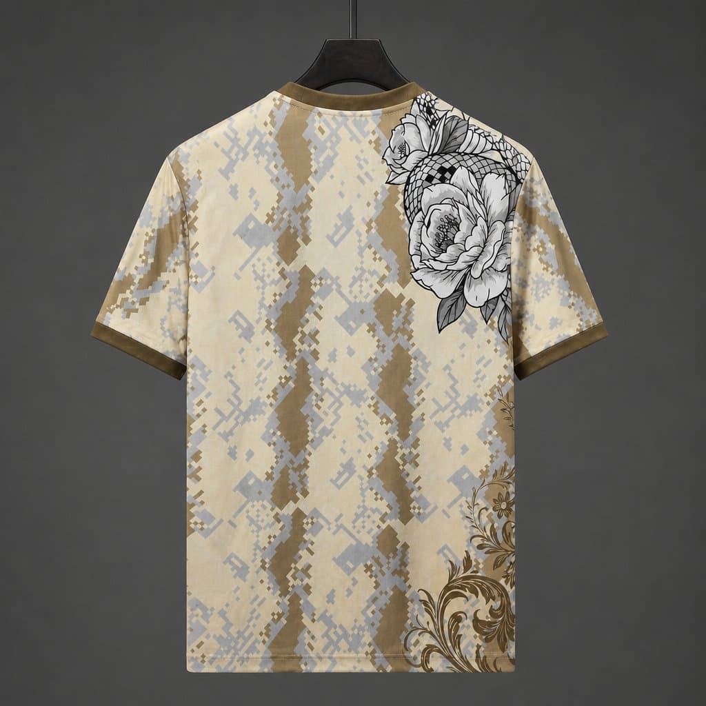 Inter Milan "Viper Bloom" Special Edition Jersey back view