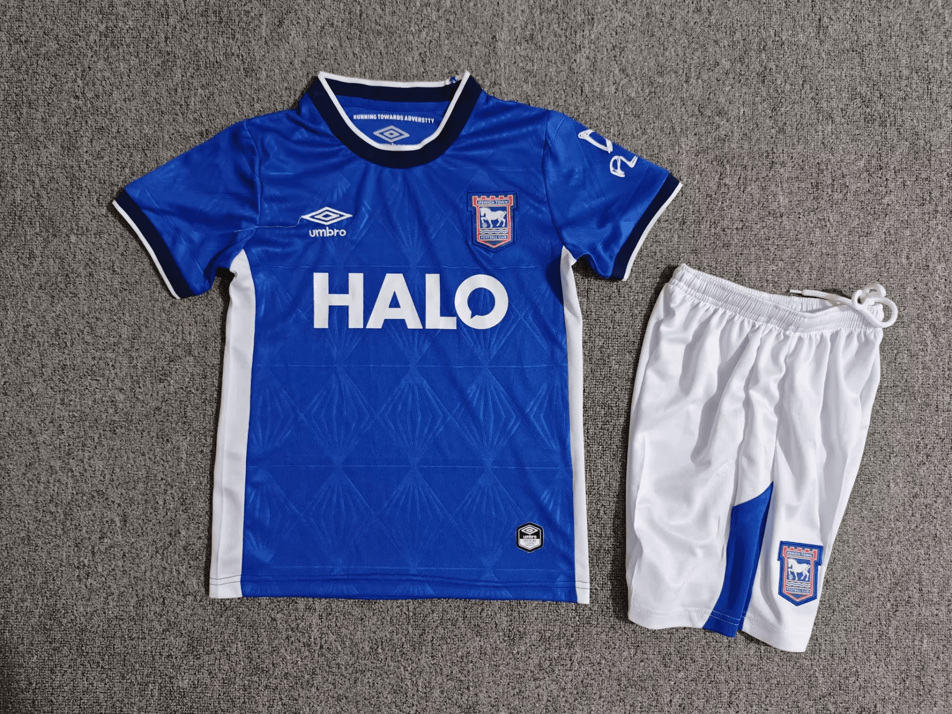 Ipswich Town Home Kids Kit 26/27 front view