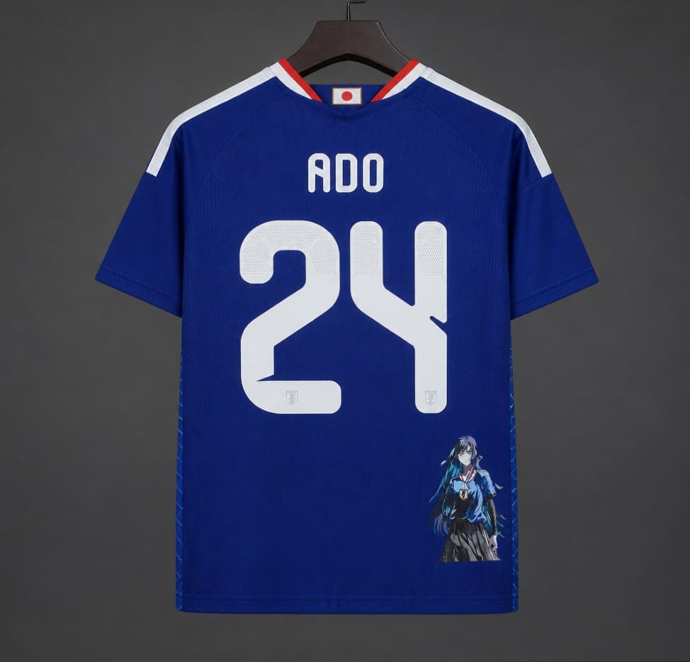 Japan x Ado "24" Special Edition Jersey back view