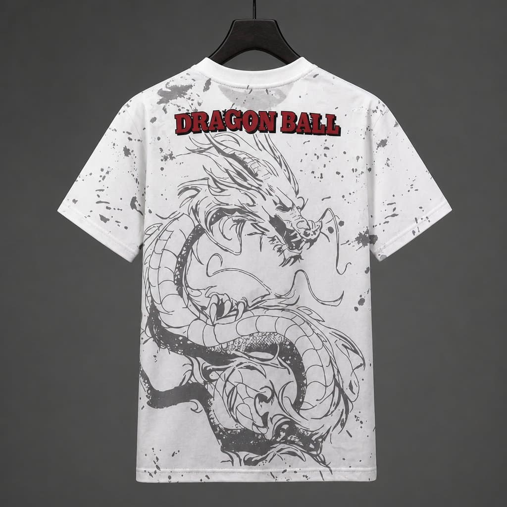 Japan x Dragon Ball "Young Goku" Special Edition Jersey back view