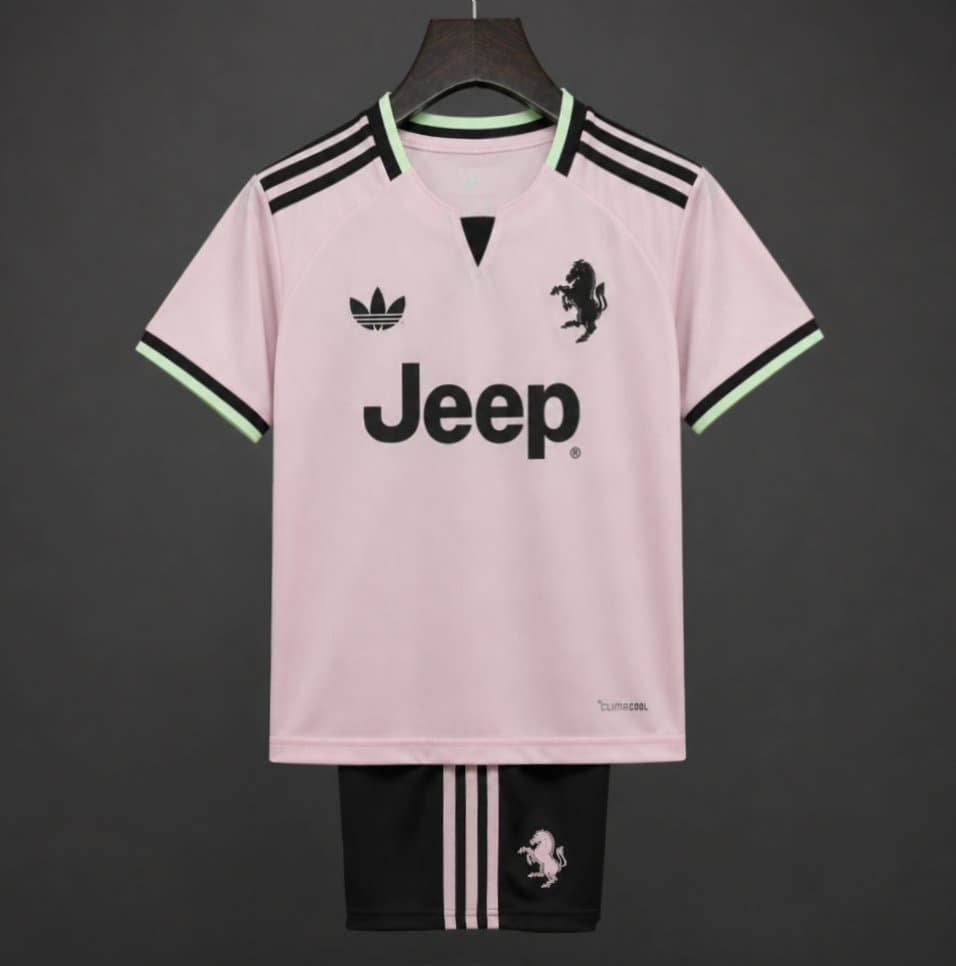 Juventus Away Kids Kit 26/27 front view