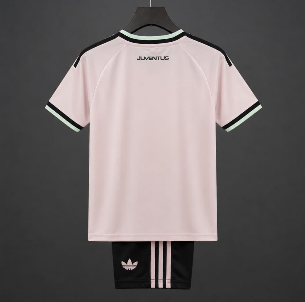 Juventus Away Kids Kit 26/27 back view