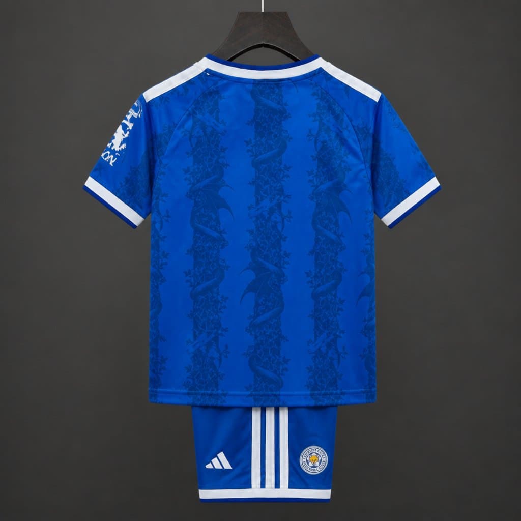 Leicester City Home 26/27 Kids Kit back view