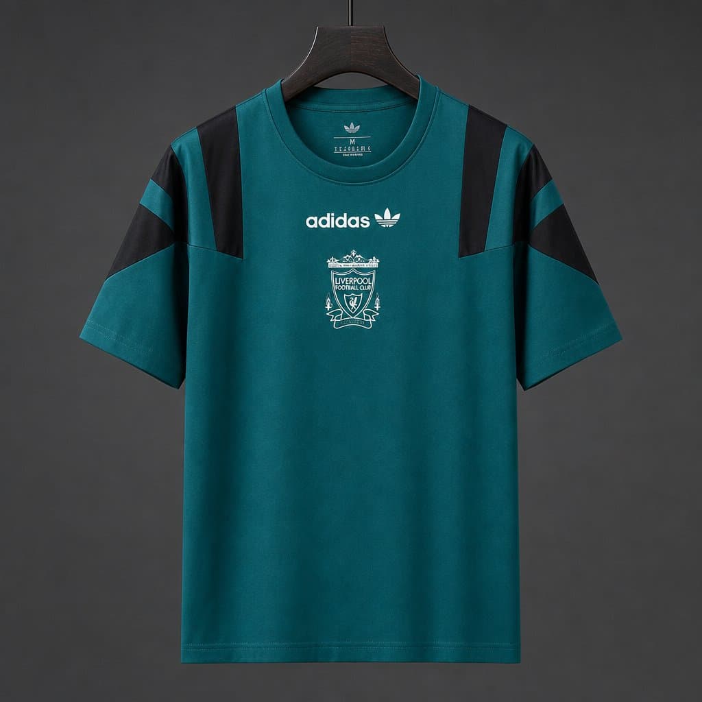Liverpool EQT Jersey (Teal) front view