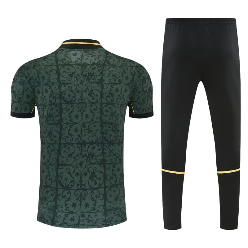 Liverpool Training Tracksuit — Green Ornate 26/27 back view