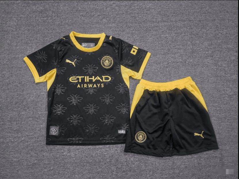 Manchester City Away Kids Kit 26/27 front view