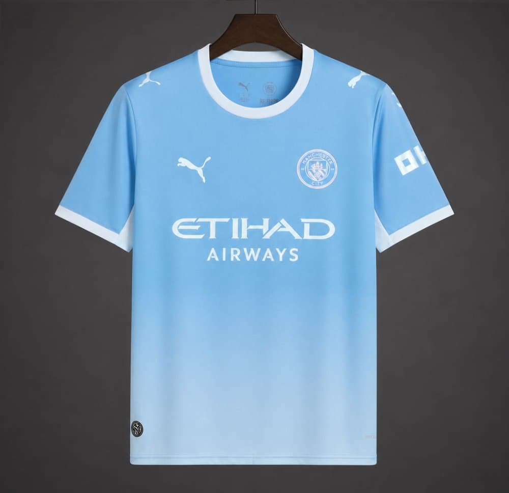 Manchester City "Guardiola Farewell" Special Edition Jersey 26/27 front view
