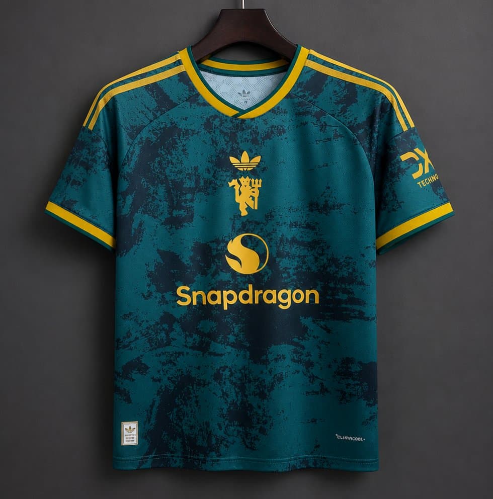 Manchester United "Emerald Devil" Special Edition Jersey front view