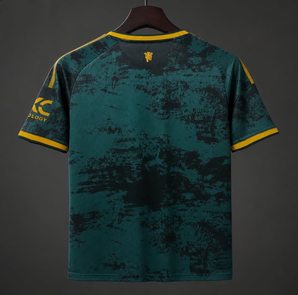 Manchester United "Emerald Devil" Special Edition Jersey back view