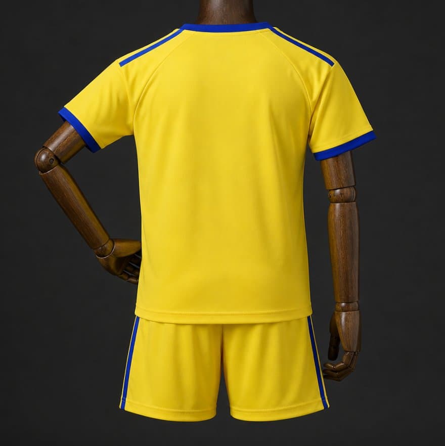 Manchester United Goalkeeper Kids Kit 26/27 back view