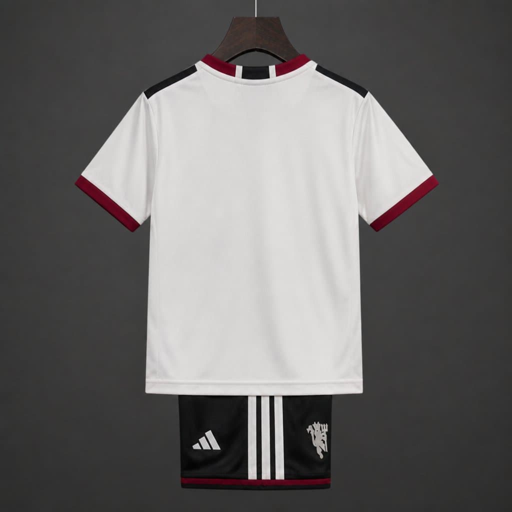Manchester United Third Kids Kit 26/27 back view
