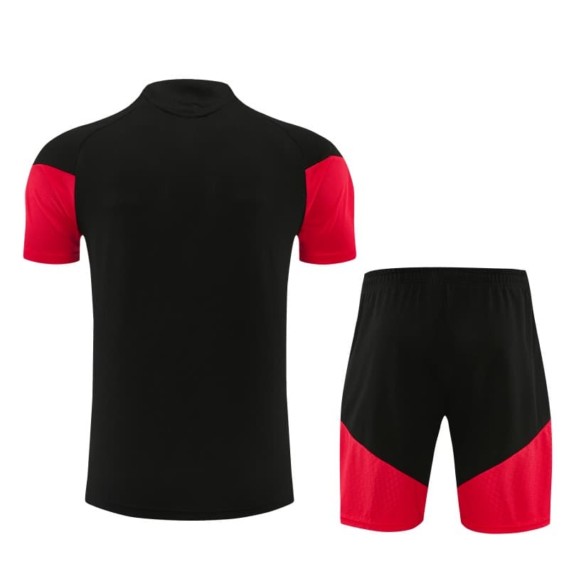 Manchester United Training Set — Black/Red 26/27 back view