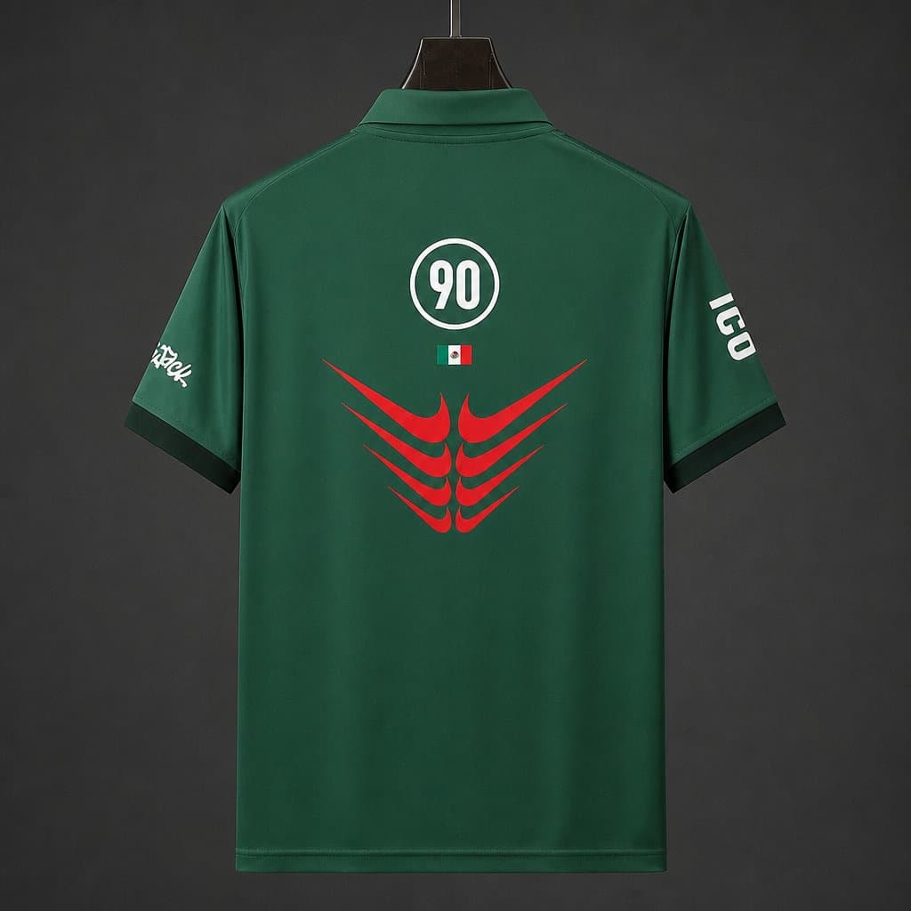Mexico x Travis Scott Jersey back view