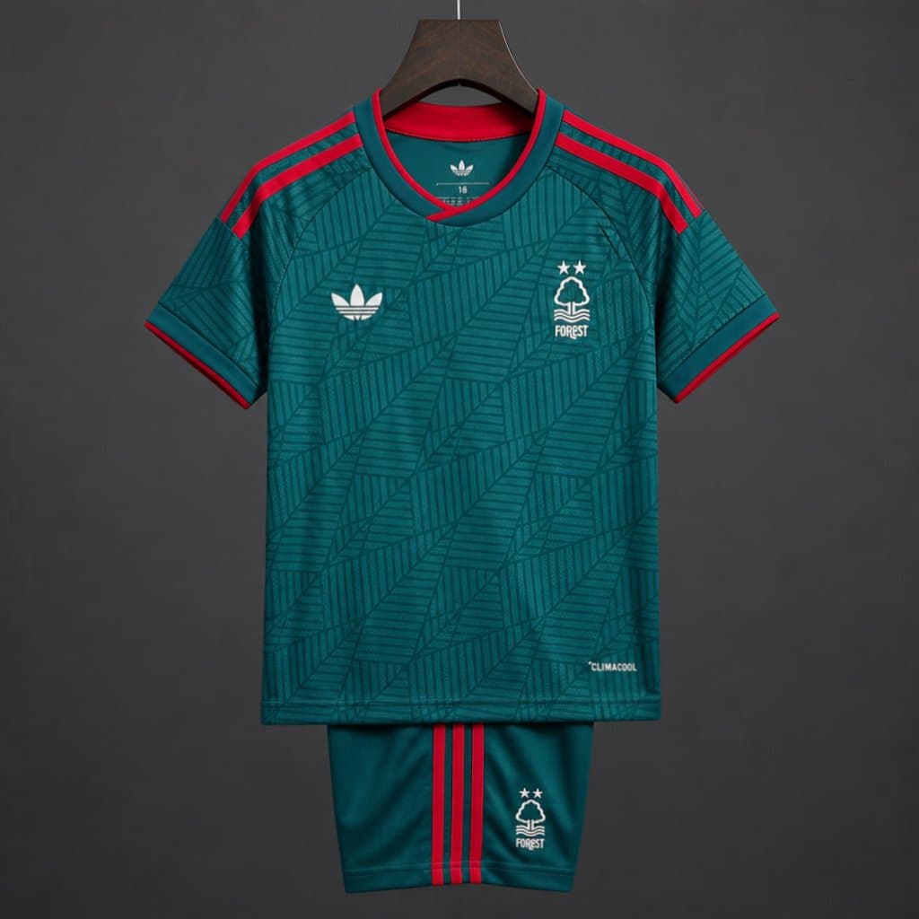 Nottingham Forest Away Kids Kit 26/27 front view