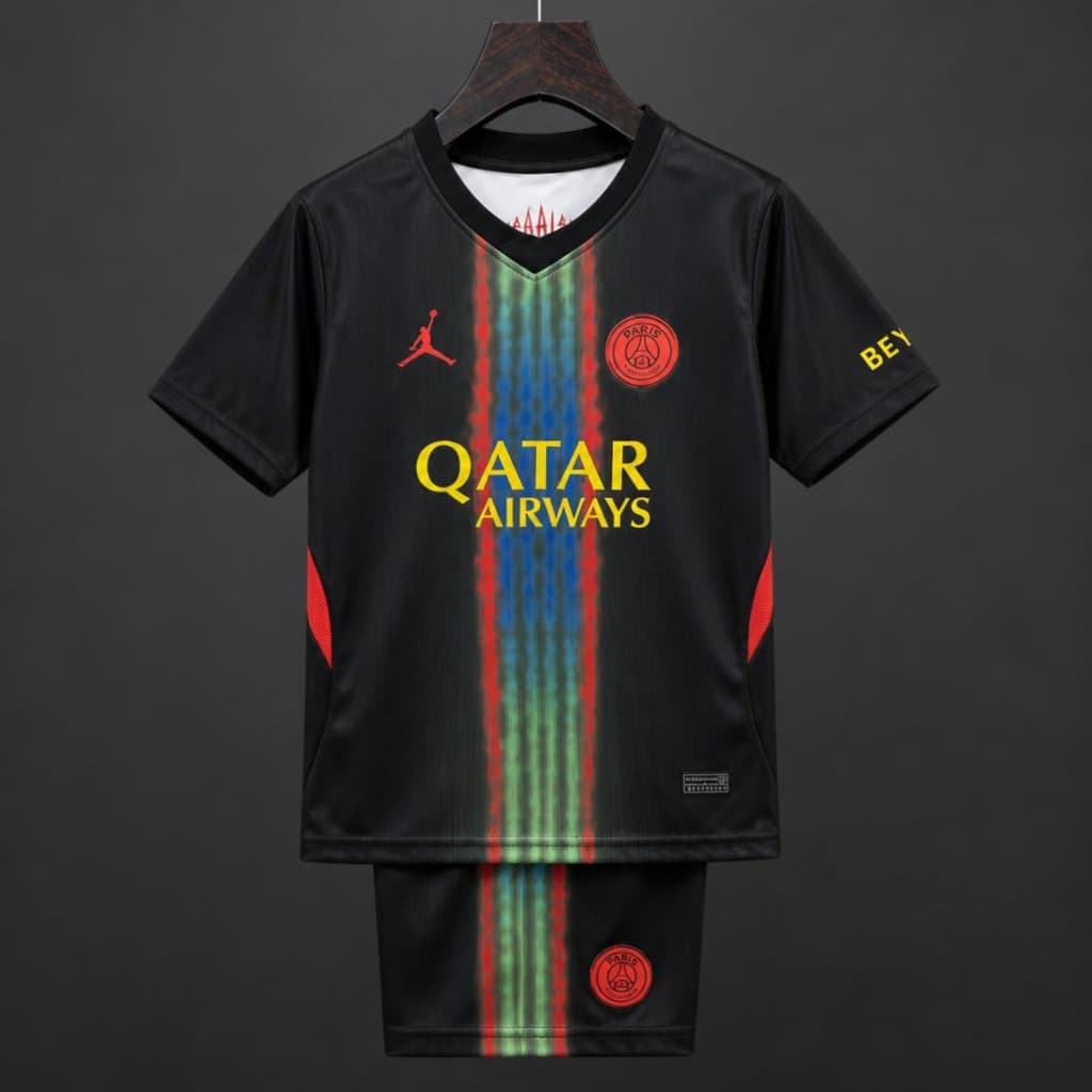 Paris Saint-Germain Third Kids Kit 26/27 front view