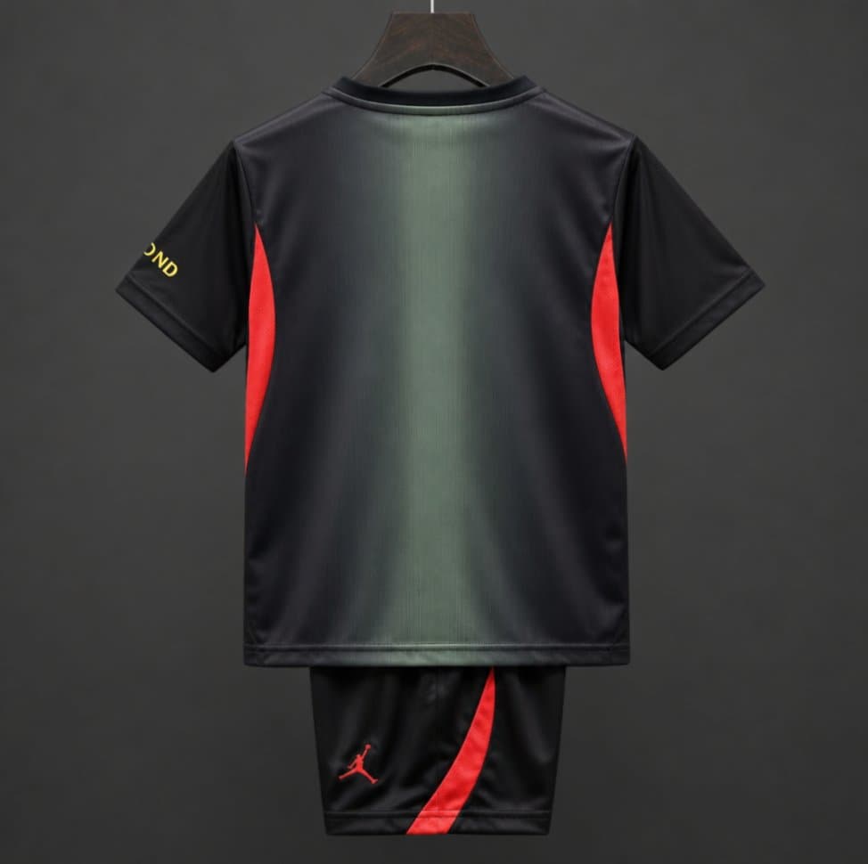 Paris Saint-Germain Third Kids Kit 26/27 back view