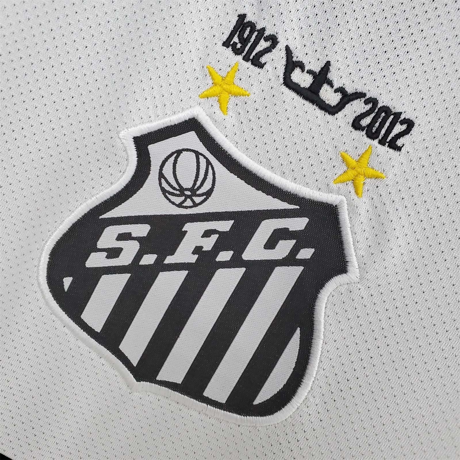 Retro 11/12 Santos Home Jersey detail view