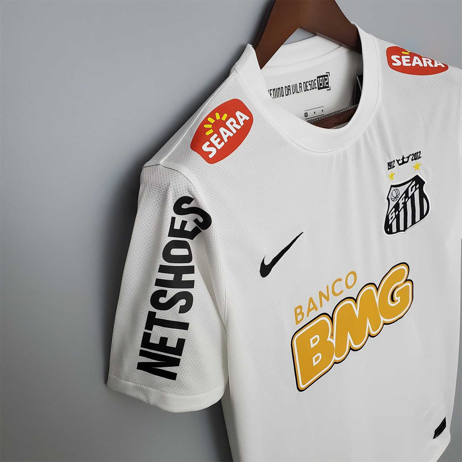 Retro 11/12 Santos Home Jersey detail view