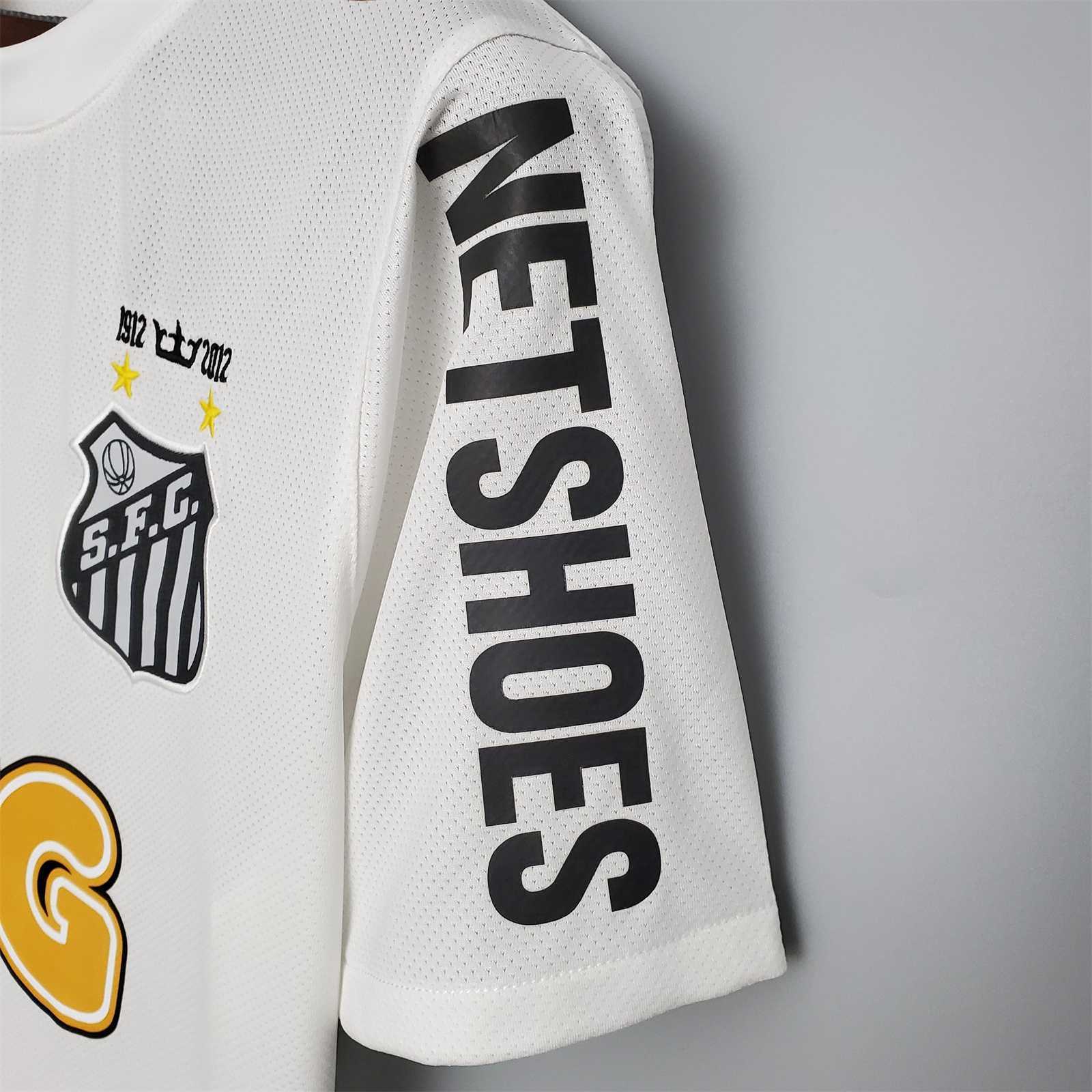 Retro 11/12 Santos Home Jersey detail view