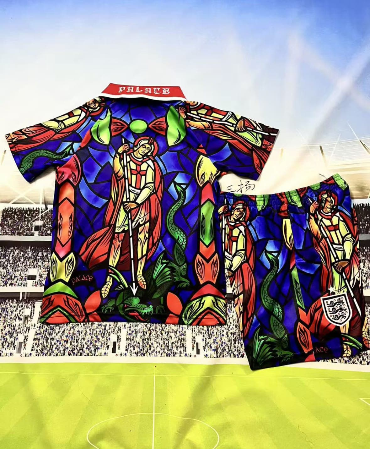 England Kids Set — "Palace" Stained Glass Special Edition back view