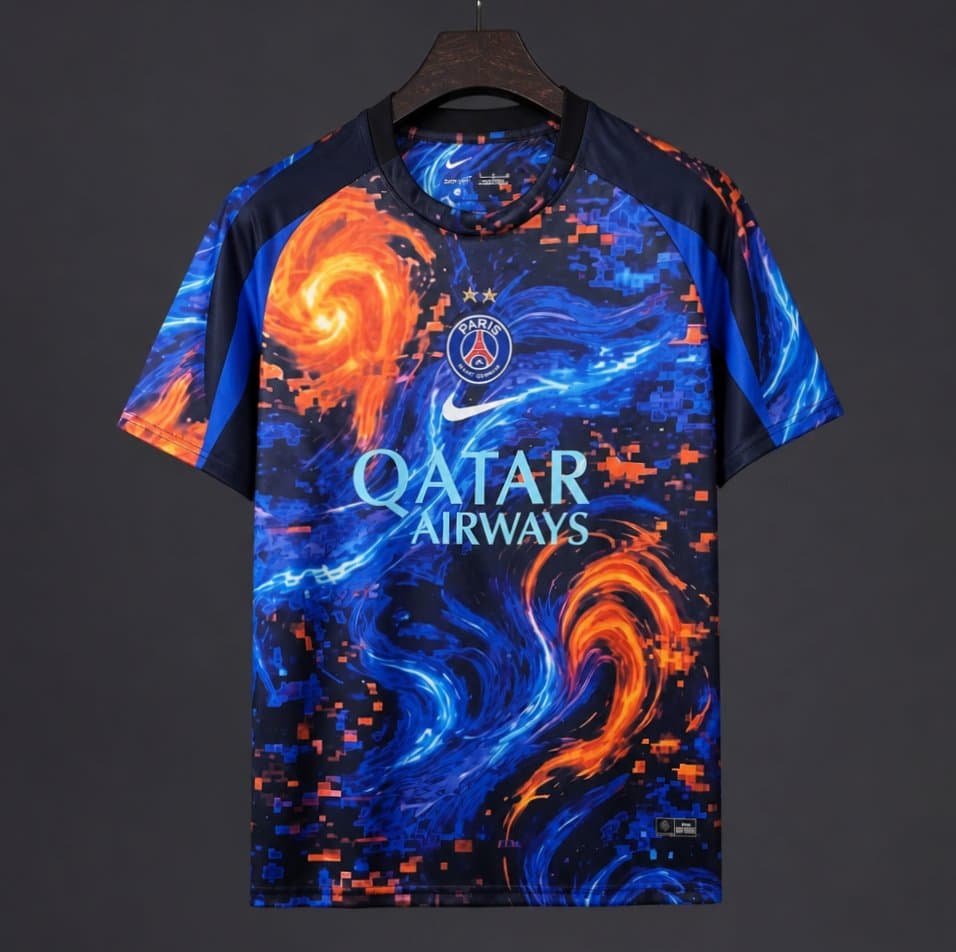 PSG "Solar Swirl" Special Edition Jersey front view