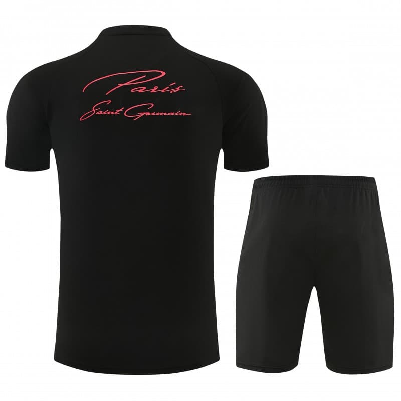 PSG Training Set — Black "Paris Saint Germain" 26/27 back view