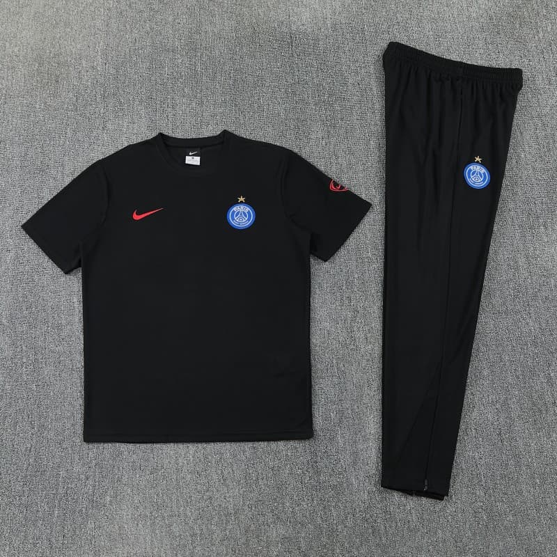 PSG Training Tracksuit â Black "Paris" 26/27 front view