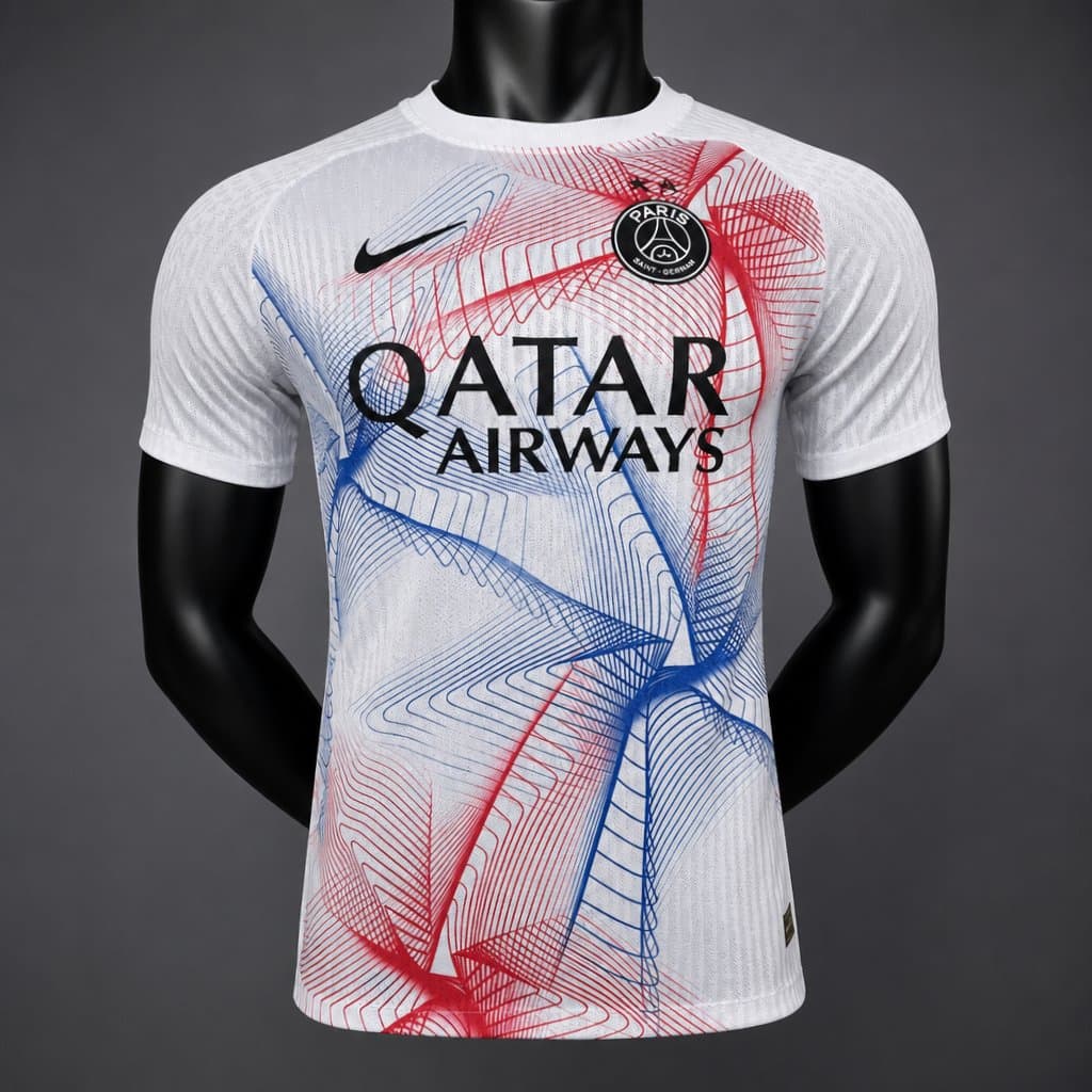 PSG "Tricolour Wire" Special Edition Jersey front view