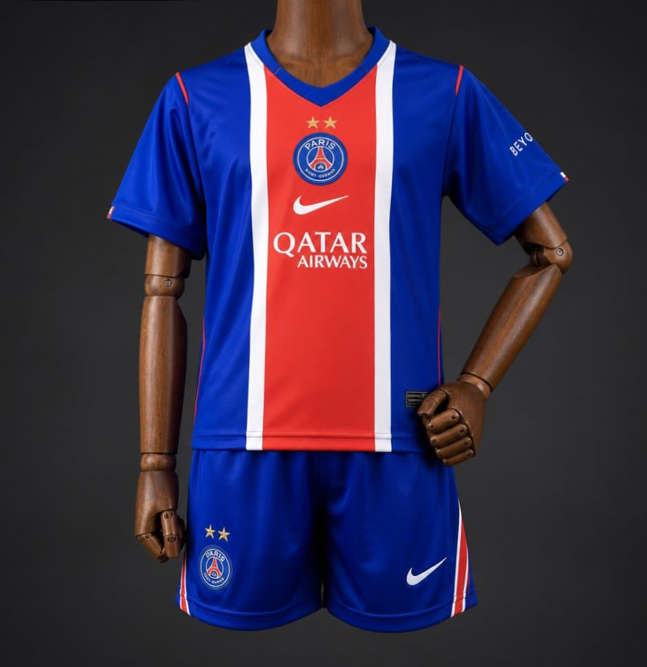 Paris Saint-Germain Home Kids Kit front view