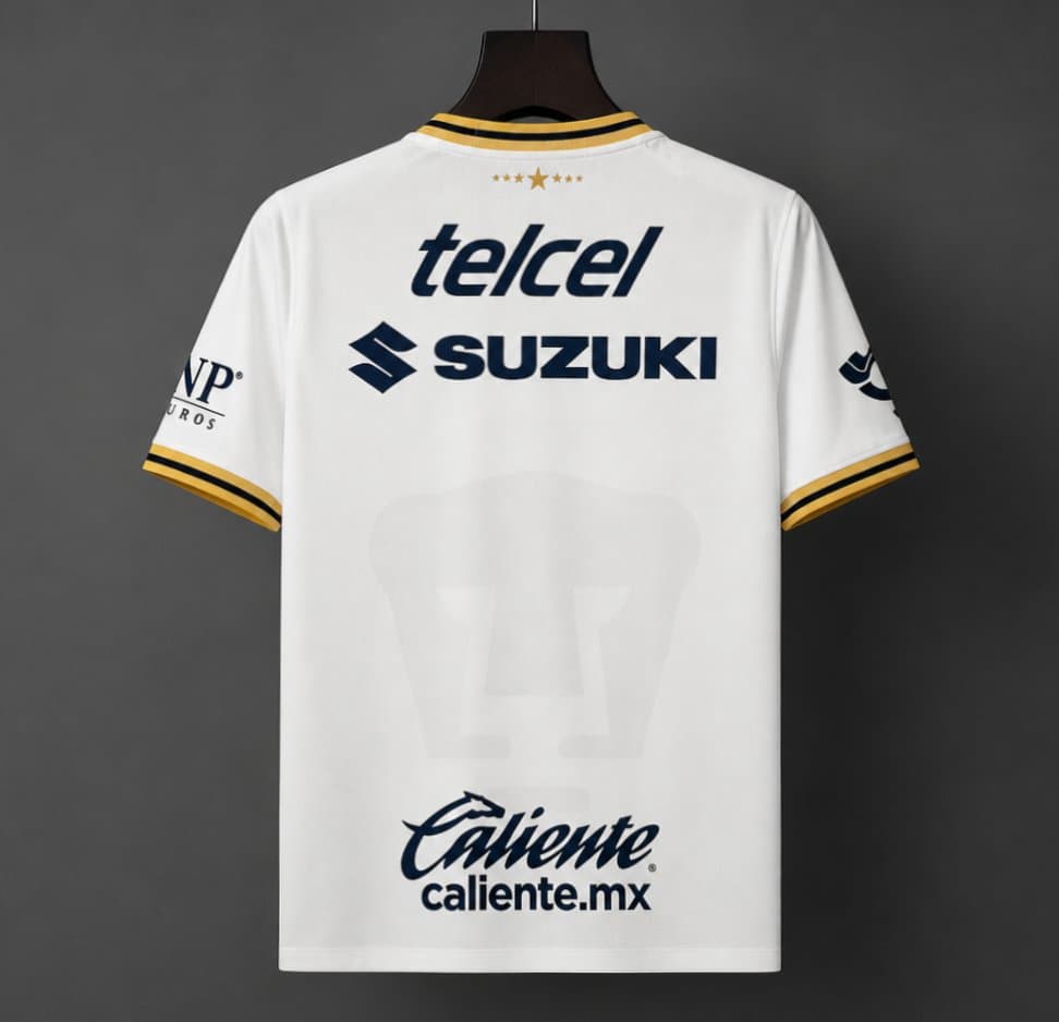 Pumas UNAM Men's Jersey (Away) 26/27 back view