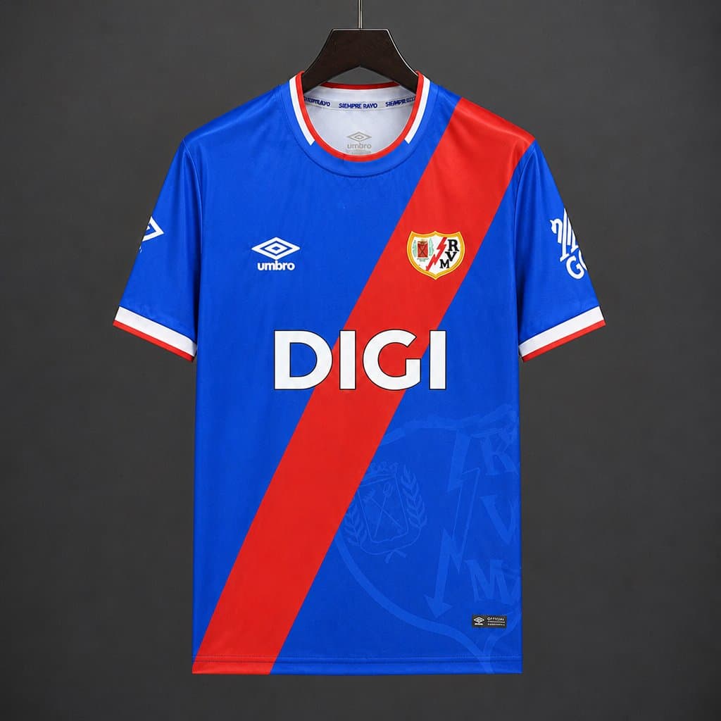 Rayo Vallecano Third Kit 26/27 front view