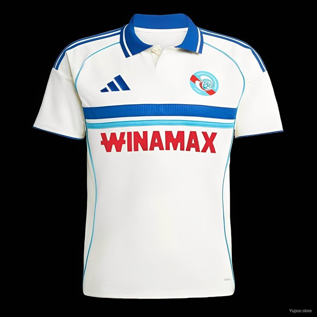 RC Strasbourg Men's Jersey (Away) 25/26 front view