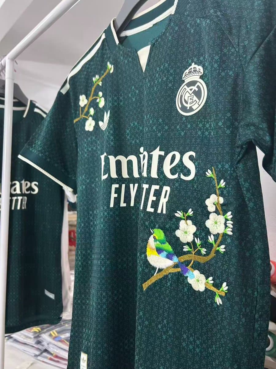 Real Madrid Away Embroidered Jersey — Player detail view