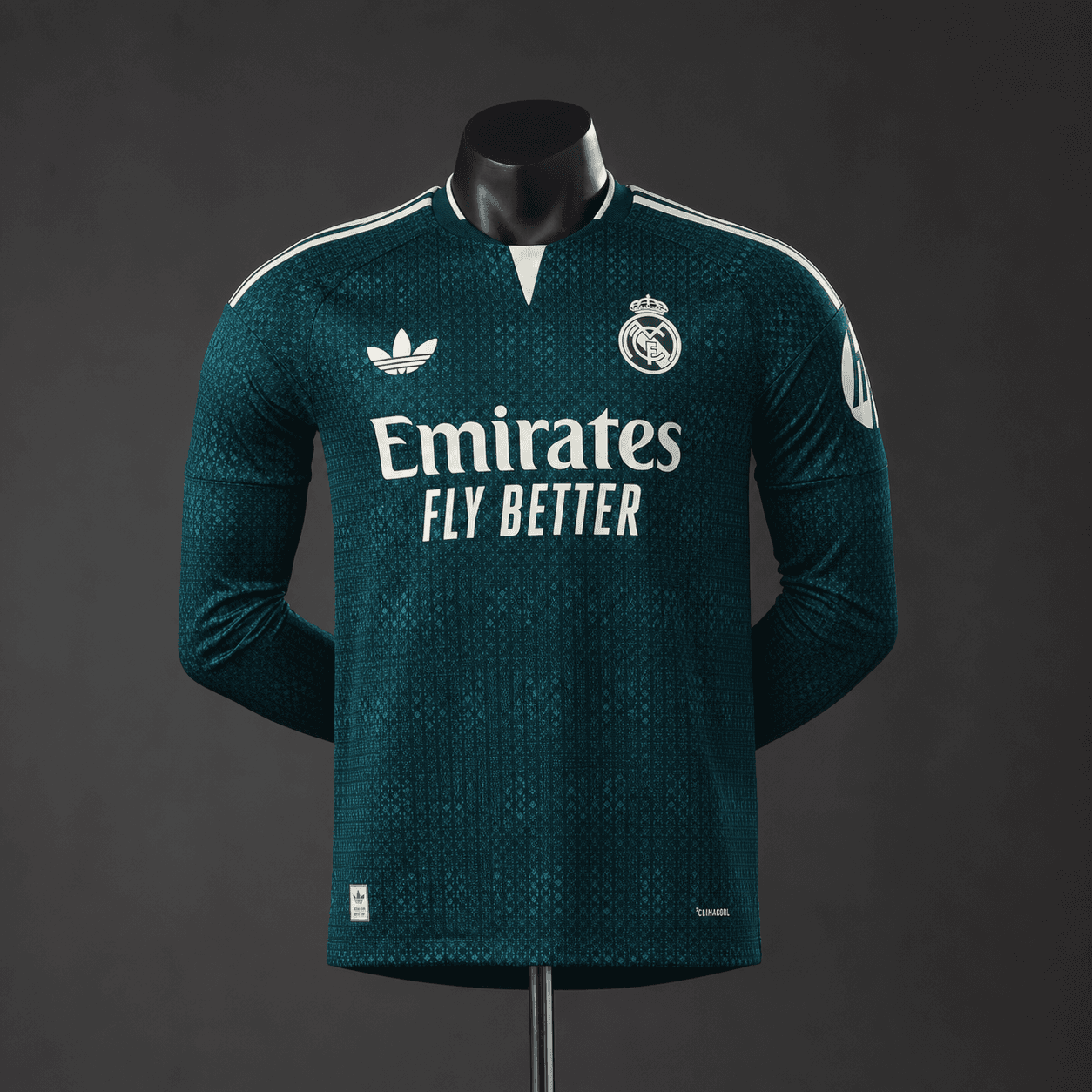 Real Madrid Away Long Sleeve 26/27 front view
