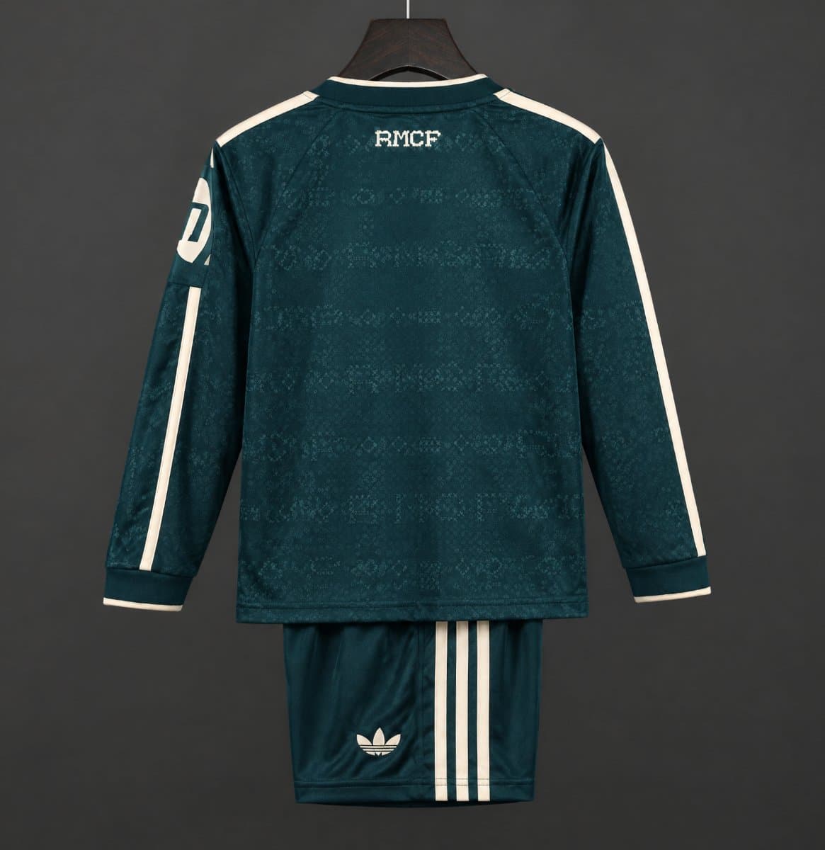 Real Madrid Away Long Sleeve Kids Kit 26/27 back view