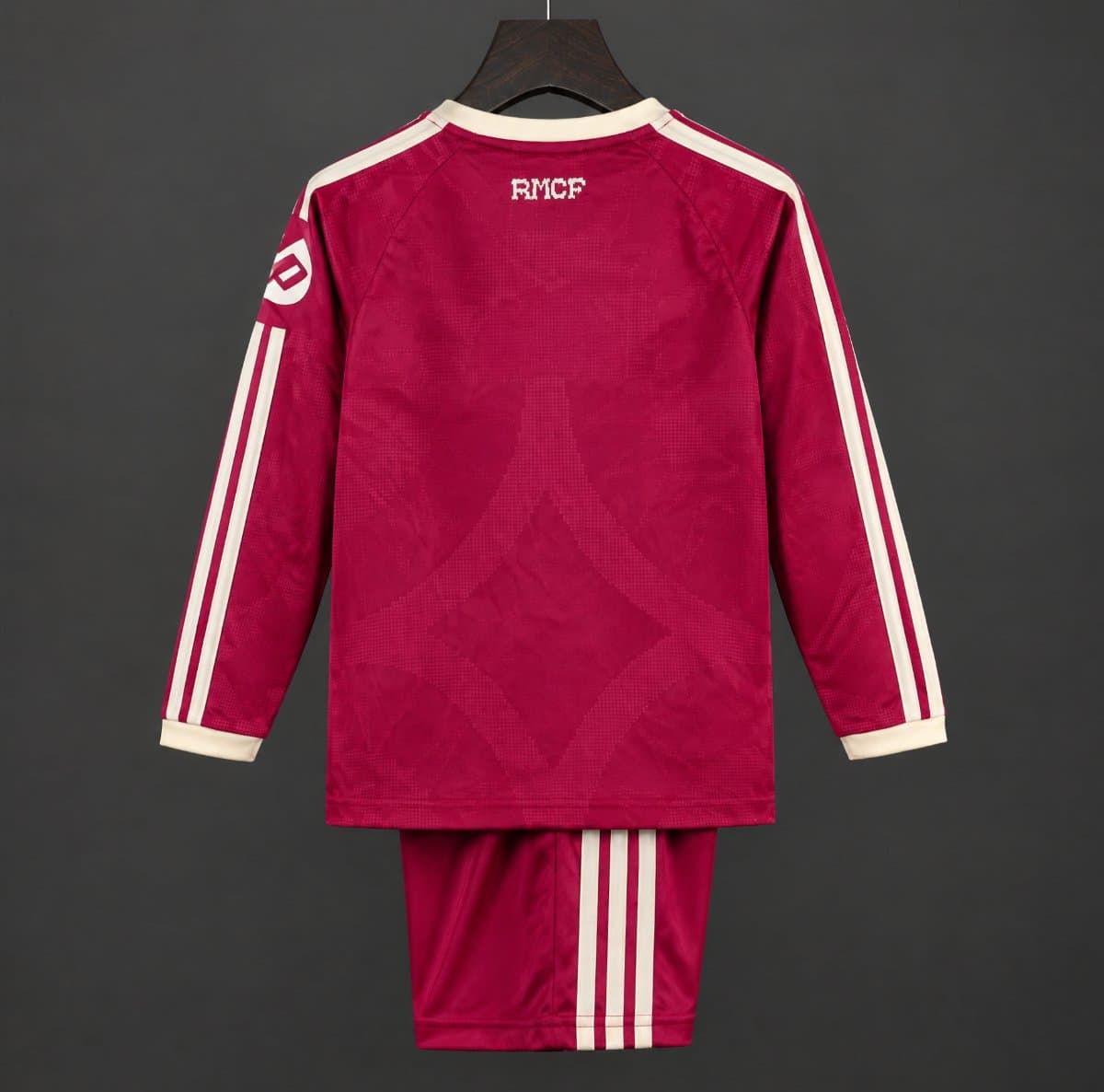 Real Madrid Third Long Sleeve Kids Kit 26/27 back view